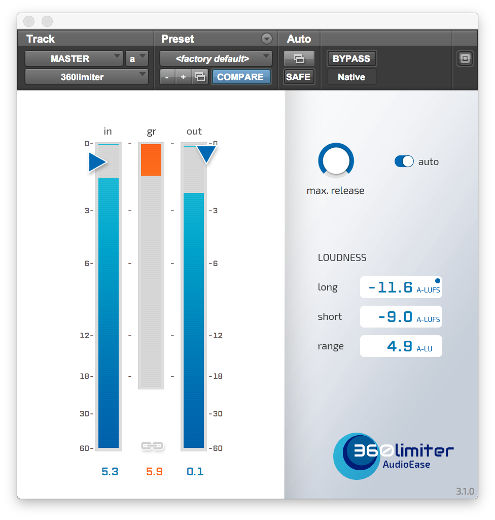 360limiter ambisonics リミッター プラグイン